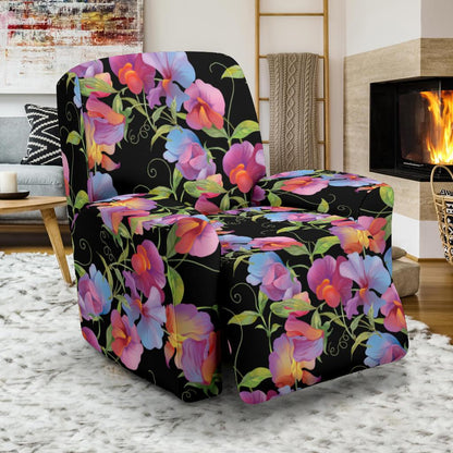 Peony Pattern Print Design PE012 Recliner Slipcover-JORJUNE.COM