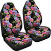 Peony Pattern Print Design PE012 Universal Fit Car Seat Covers-JorJune