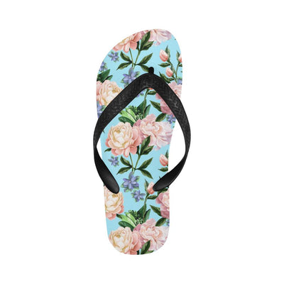 Peony Pattern Print Design PE02 Flip Flops-JorJune