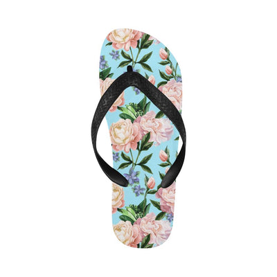 Peony Pattern Print Design PE02 Flip Flops-JorJune