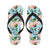 Peony Pattern Print Design PE02 Flip Flops-JorJune