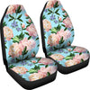 Peony Pattern Print Design PE02 Universal Fit Car Seat Covers-JorJune