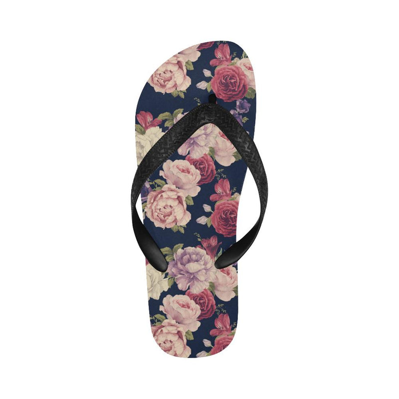 Peony Pattern Print Design PE03 Flip Flops-JorJune