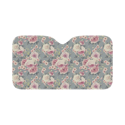 Peony Pattern Print Design PE05 Car Sun Shade-JorJune