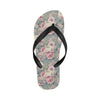 Peony Pattern Print Design PE05 Flip Flops-JorJune