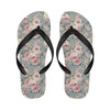 Peony Pattern Print Design PE05 Flip Flops-JorJune