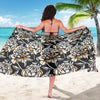 Peony Pattern Print Design PE06 Sarong Pareo Wrap-JORJUNE.COM