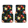 Peony Pattern Print Design PE07 Car Floor Mats-JORJUNE.COM