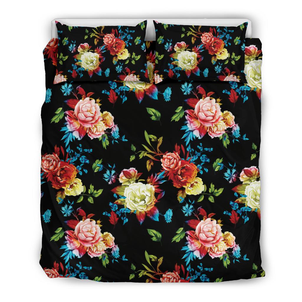 Peony Pattern Print Design PE07 Duvet Cover Bedding Set-JORJUNE.COM