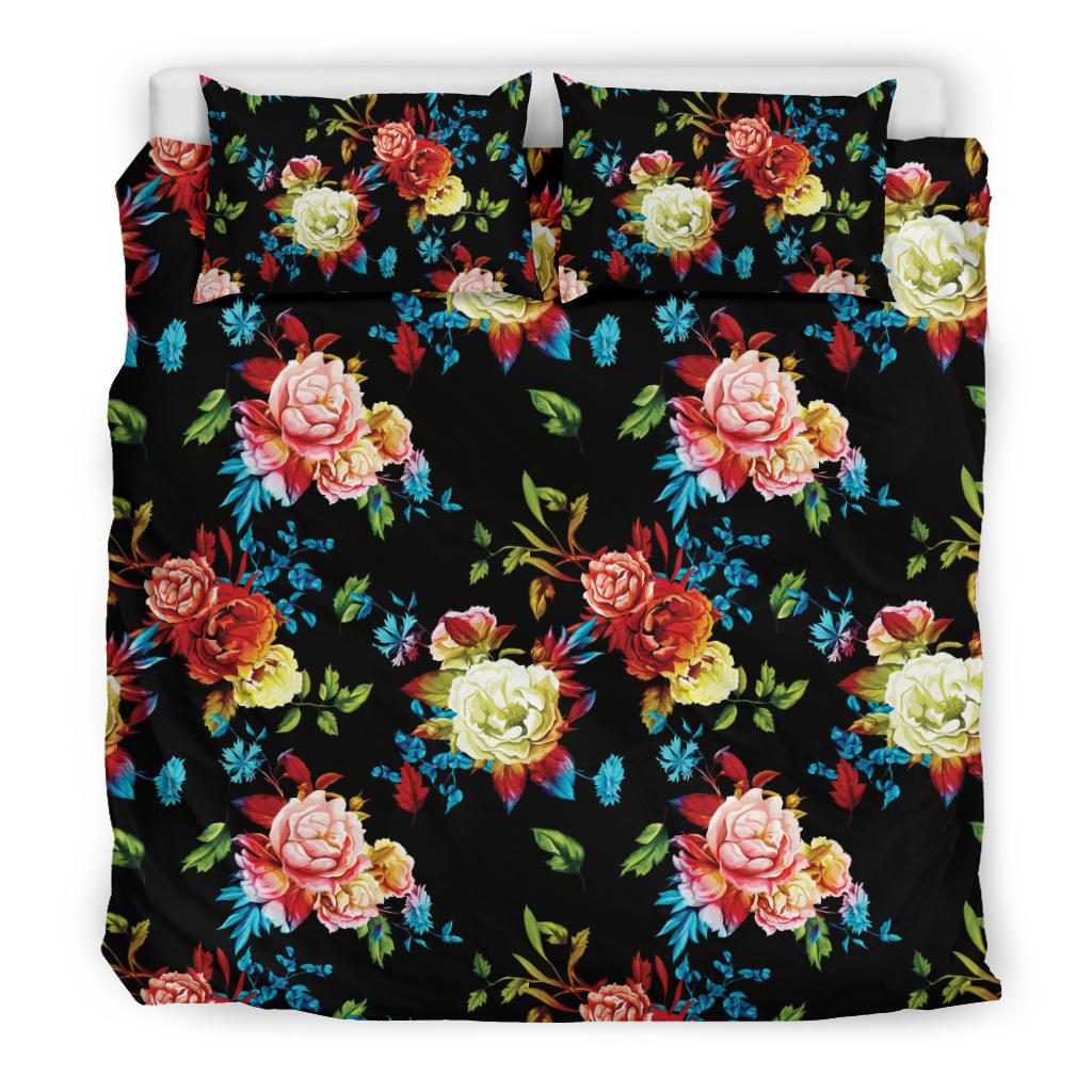 Peony Pattern Print Design PE07 Duvet Cover Bedding Set-JORJUNE.COM