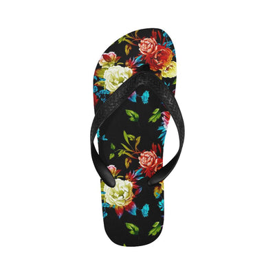 Peony Pattern Print Design PE07 Flip Flops-JorJune