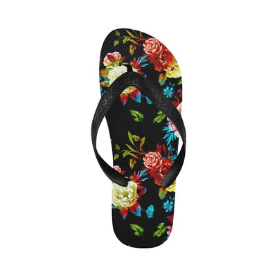 Peony Pattern Print Design PE07 Flip Flops-JorJune