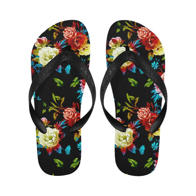 Peony Pattern Print Design PE07 Flip Flops-JorJune