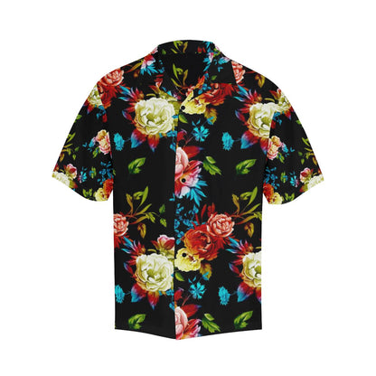 Peony Pattern Print Design PE07 Men Hawaiian Shirt-JorJune