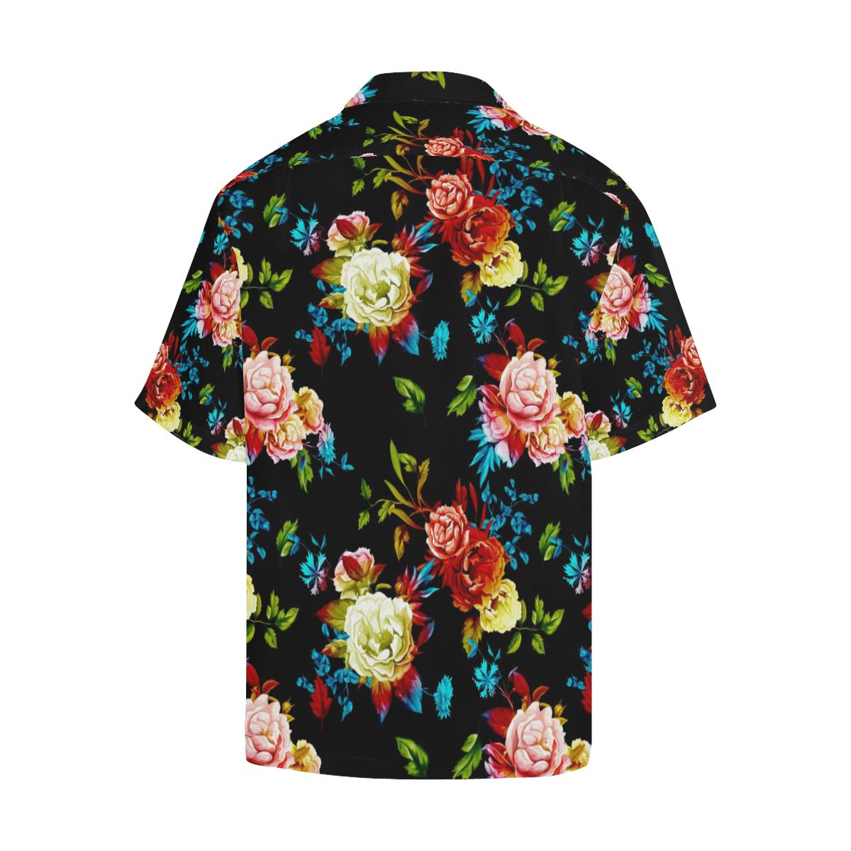 Peony Pattern Print Design PE07 Men Hawaiian Shirt-JorJune