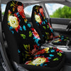 Peony Pattern Print Design PE07 Universal Fit Car Seat Covers-JorJune