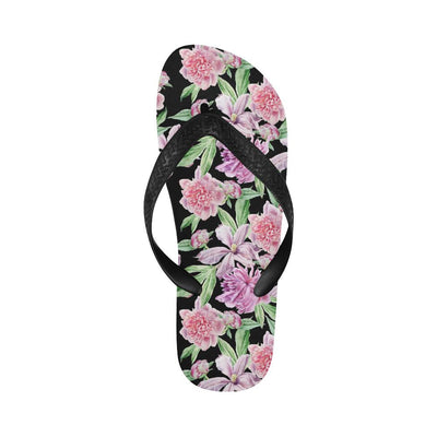 Peony Pattern Print Design PE08 Flip Flops-JorJune