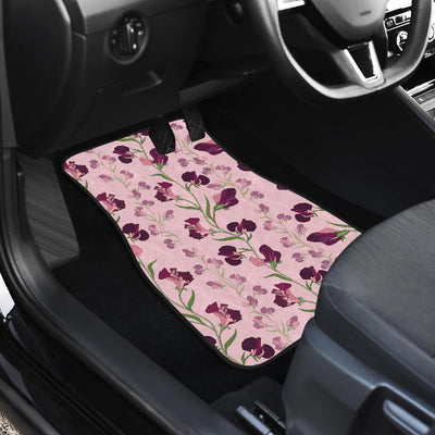 Peony Pattern Print Design PE09 Car Floor Mats-JORJUNE.COM