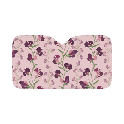 Peony Pattern Print Design PE09 Car Sun Shade-JorJune