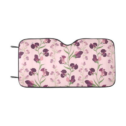 Peony Pattern Print Design PE09 Car Sun Shade-JorJune