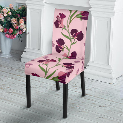 Peony Pattern Print Design PE09 Dining Chair Slipcover-JORJUNE.COM