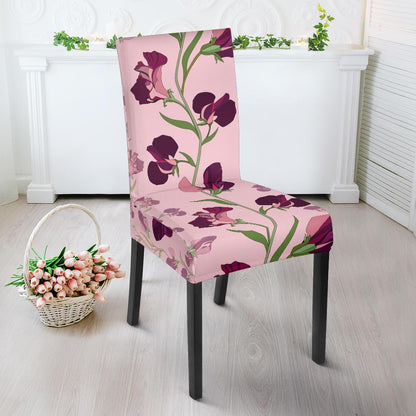 Peony Pattern Print Design PE09 Dining Chair Slipcover-JORJUNE.COM