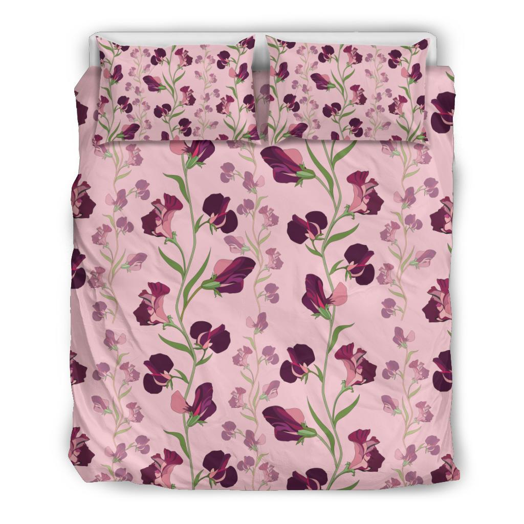 Peony Pattern Print Design PE09 Duvet Cover Bedding Set-JORJUNE.COM
