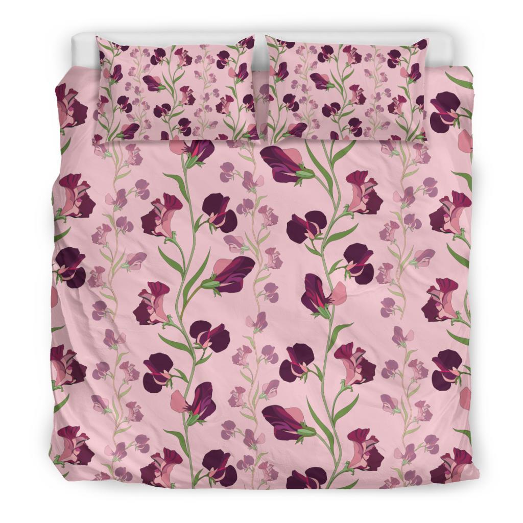 Peony Pattern Print Design PE09 Duvet Cover Bedding Set-JORJUNE.COM