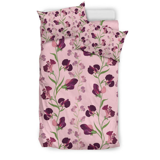 Peony Pattern Print Design PE09 Duvet Cover Bedding Set-JORJUNE.COM