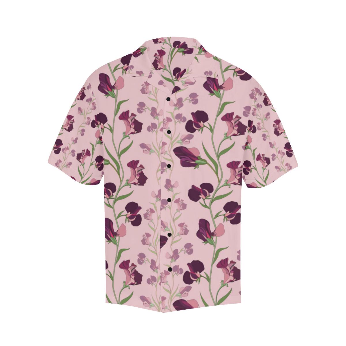 Peony Pattern Print Design PE09 Men Hawaiian Shirt-JorJune