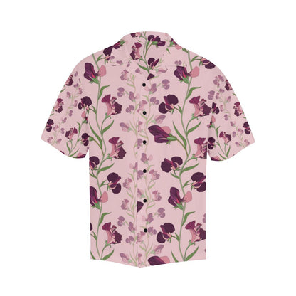 Peony Pattern Print Design PE09 Men Hawaiian Shirt-JorJune