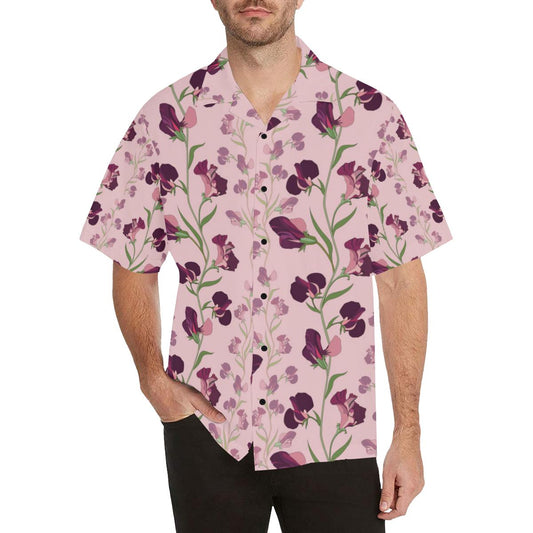 Peony Pattern Print Design PE09 Men Hawaiian Shirt-JorJune