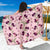 Peony Pattern Print Design PE09 Sarong Pareo Wrap-JORJUNE.COM