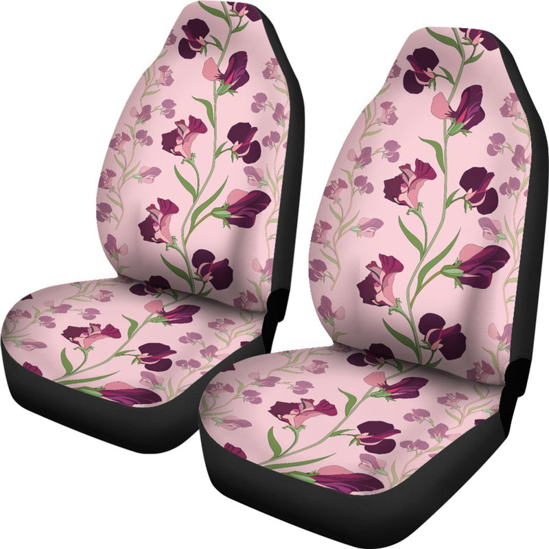 Peony Pattern Print Design PE09 Universal Fit Car Seat Covers-JorJune