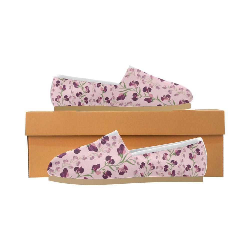 Peony Pattern Print Design PE09 Women Casual Shoes-JorJune.com