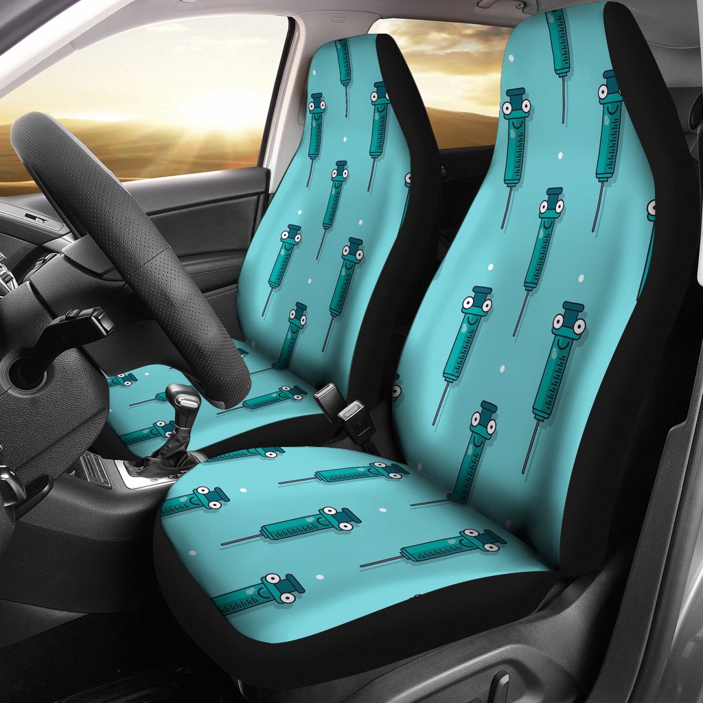 Phlebotomist Concept Design Universal Fit Car Seat Covers