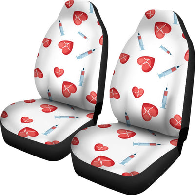 Phlebotomist Medical Concept Universal Fit Car Seat Covers