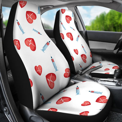 Phlebotomist Medical Concept Universal Fit Car Seat Covers