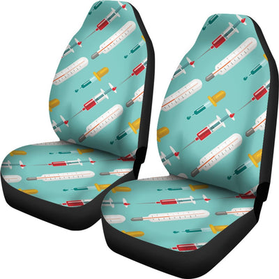 Phlebotomist Medical Print Universal Fit Car Seat Covers