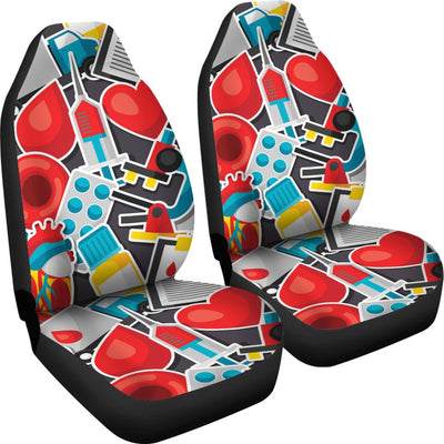 Phlebotomist Medical Themed Universal Fit Car Seat Covers