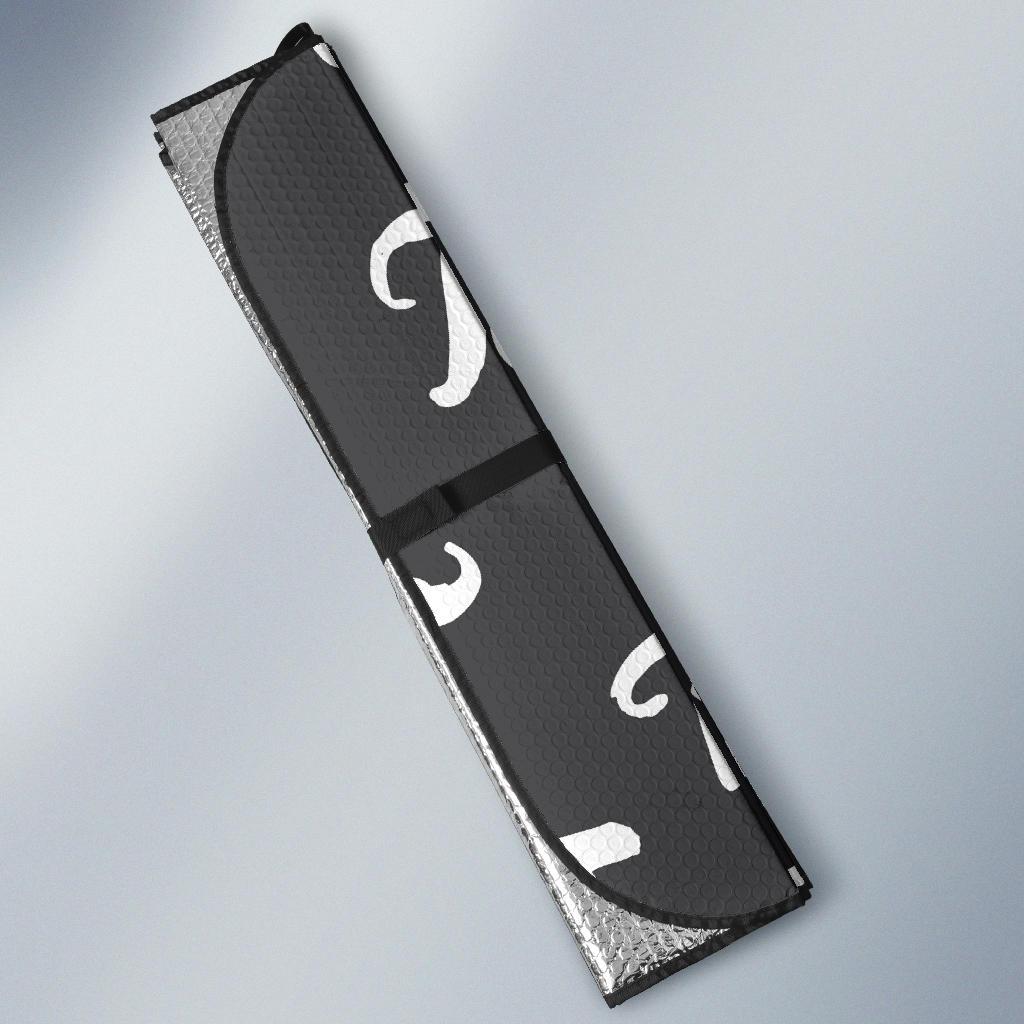 Pi Day Pattern Print Design A02 Car Sun Shades-JORJUNE.COM
