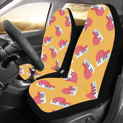 Piano Pattern Print Design 02 Car Seat Covers (Set of 2)-JORJUNE.COM