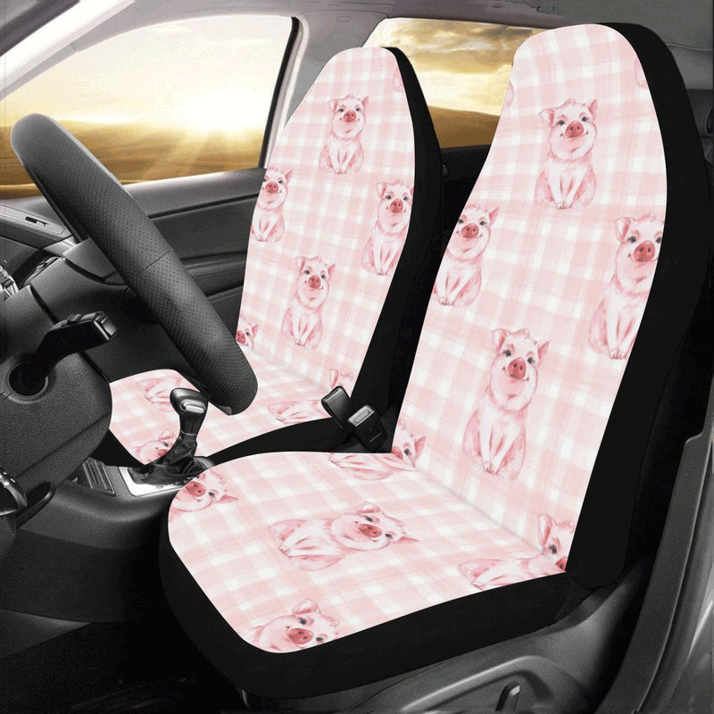 Pig Baby Pattern Print Design 01 Car Seat Covers (Set of 2)-JORJUNE.COM