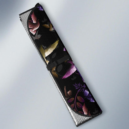 Pigeon Pattern Print Design 01 Car Sun Shades-JORJUNE.COM