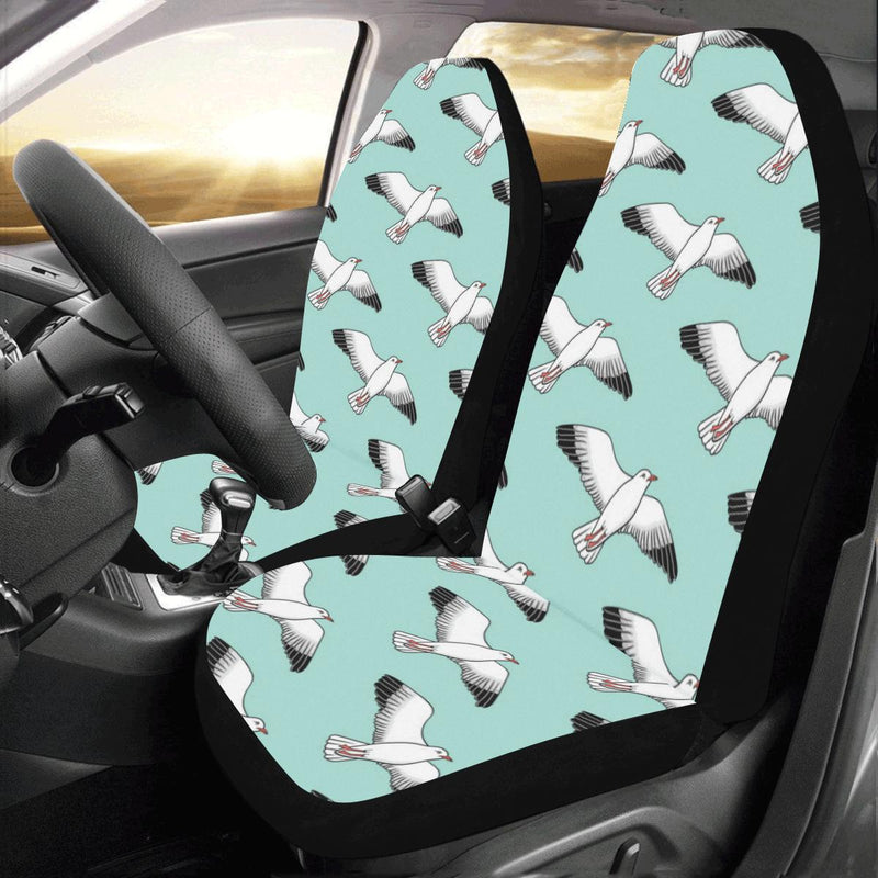 Pigeon Pattern Print Design 02 Car Seat Covers (Set of 2)-JORJUNE.COM