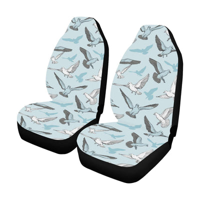 Pigeon Pattern Print Design 03 Car Seat Covers (Set of 2)-JORJUNE.COM