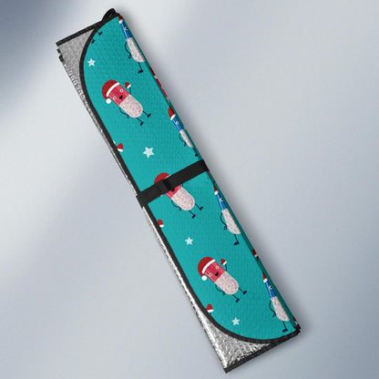 Pill Pattern Print Design A03 Car Sun Shades-JORJUNE.COM