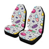 Pill Pattern Print Design A04 Car Seat Covers (Set of 2)-JORJUNE.COM