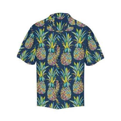 Pineapple Color Art Men Hawaiian Shirt