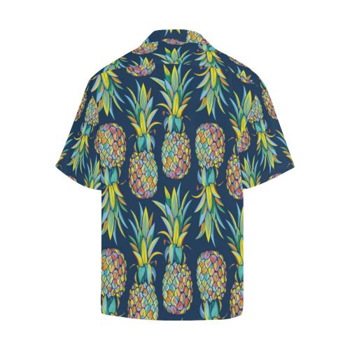 Pineapple Color Art Men Hawaiian Shirt